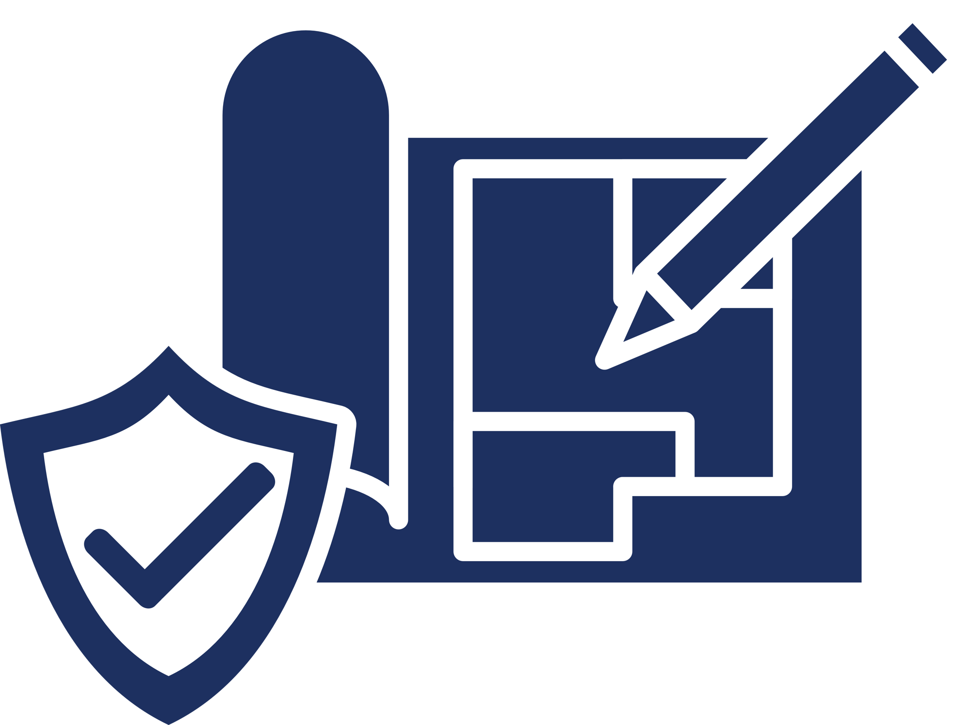 Blueprint Shield Icon
