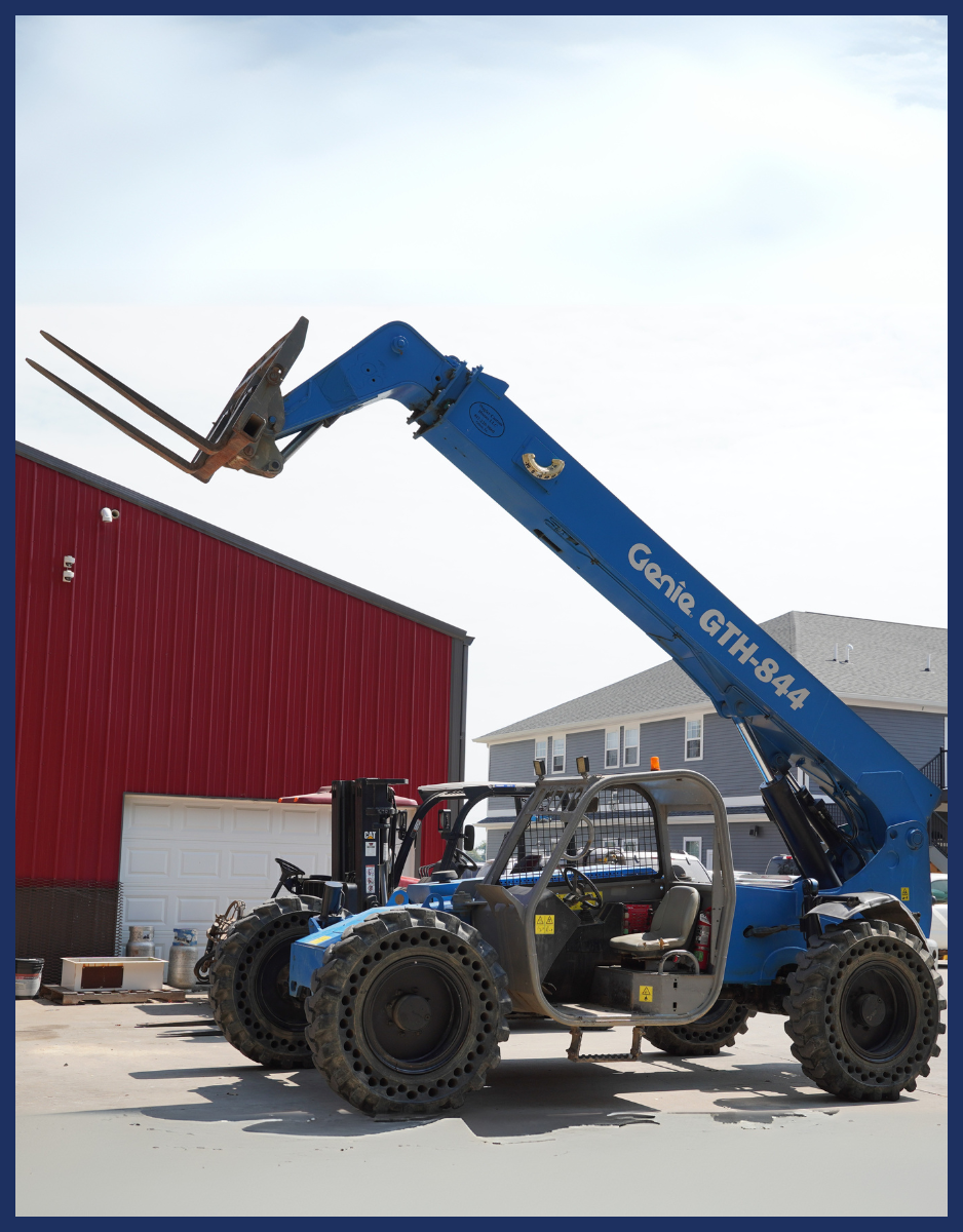 Nice Blue Forklift