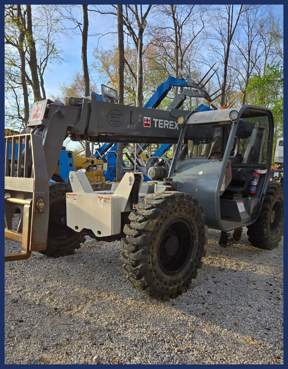 Grey Forklift
