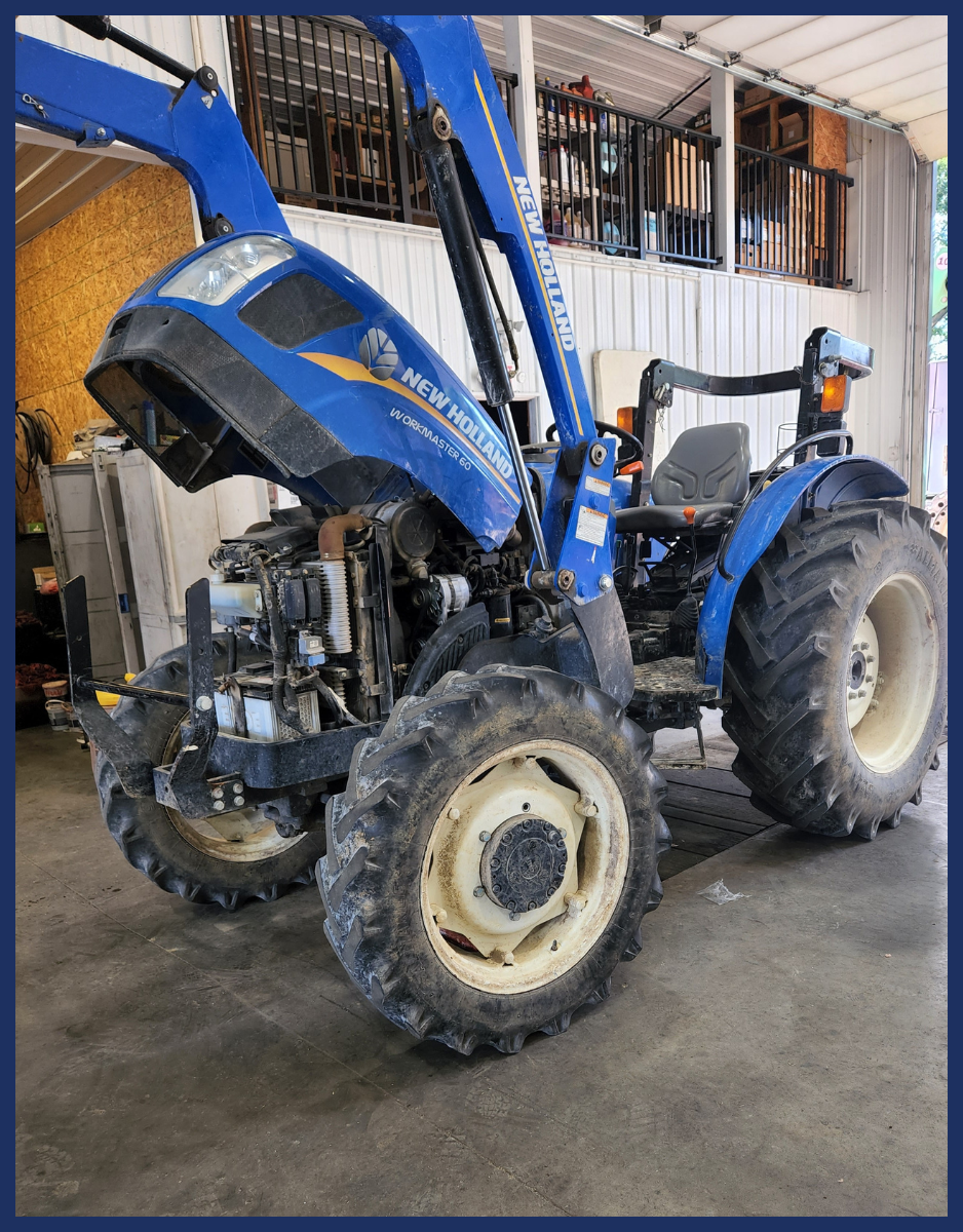 Blue Tractor